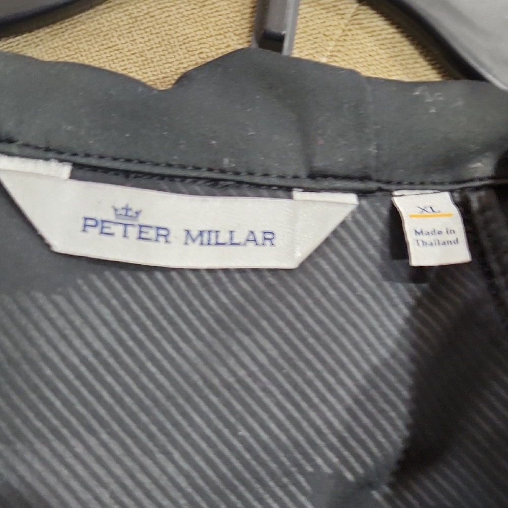 Peter Millar Black Half-Zip Pullover - image 5